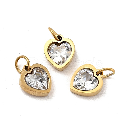 PVD Vacuum Plating 304 Stainless Steel Pendants STAS-D189-06G-01-1