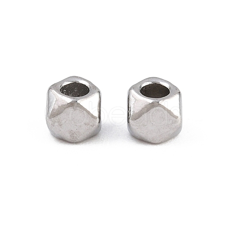 304 Stainless Steel Beads STAS-D394-02K-P-1
