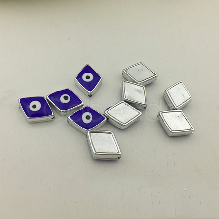 CCB Plastic Enamel Beads CCB-16.5x13x5-001-1