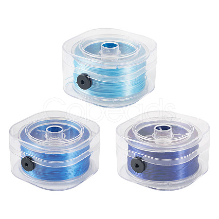 3 Boxes 3 Colors Flat Elastic Crystal String EW-TA0001-12B-1