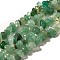 Natural Prehnite & Chrysoprase & Green Aventurine Beads Strands, Chip, 3.5~10x3.5~11x2~6mm, Hole: 0.7mm, 15.75~15.98''(40~40.6cm)