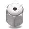 Tarnish Resistant 304 Stainless Steel Beads, Column, Faceted, Stainless Steel Color, 5x5mm, Hole: 1mm