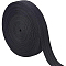 BENECREAT Polyester Hat Sweatbands, Hat Liner Tape, Sewing Craft Accessories, Black, 30x0.5mm, about 19.7~20m/bag