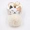 Cute Cat Keychain Plush Pendant for Bags and Wallets, Cat Shape