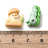 Insect Theme Opaque Resin Cabochons CRES-I046-12-4