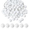 100Pcs Silicone Beads Round Rubber Bead 15MM Loose Spacer Beads for DIY Supplies Jewelry Keychain Making JX454A-1