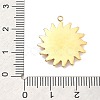 Ion Plating(IP) 304 Stainless Steel Pendants STAS-P379-34G-3