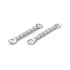 Tarnish Resistant 304 Stainless Steel Link Connectors LS-STAS-Z034-18A-P-2