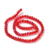 Electroplate Glass Beads Strands LS-EGLA-A034-T4mm-L09-2