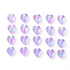 100Pcs Eco-Friendly Transparent Acrylic Beads TACR-YW0001-07D-2