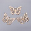 Iron Butterfly Filigree Pendants X-IFIN-P003-03-1