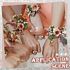 40Pcs Adjustable Alloy Rhinestone Finger Rings for Women RJEW-SP0001-02G-6