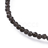 Natural Obsidian Bead Bracelets X-BJEW-JB04555-07-2