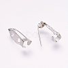 Iron Brooch Findings X-IFIN-E035Y-N-NF-2