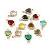 Transparent K9 Glass Connector Charms GLAA-A005-31LG-1