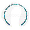 Waterproof PVC Flower Pattern Classical Guitar Sound Hole Ring Mouth Wheel Sticker DIY-WH20058-13A-1
