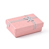 Valentines Day Wife Gifts Packages Cardboard Jewelry Set Boxes with Bowknot and Sponge Inside X1-CBOX-R013-4-4
