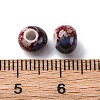 Bright Glazed Porcelain Beads PORC-D300-A11-2