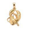 Ion Plating(IP) 304 Stainless Steel Pendants X-STAS-D165-14G-08-1