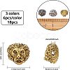 Tibetan Style Alloy Beads PALLOY-FH0001-40-2