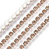 Electrophoresis Iron Rhinestone Strass Chains CHC-Q009-SS12-B18-1