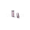 Transparent Colours Luster Glass Bugle Beads SEED-N005-001-A03-6