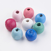 Natural Wood Beads WOOD-Q030-57-1