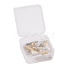 24Pcs 3 Size 304 Stainless Steel Stud Earring Findings STAS-LS0001-07-6