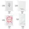 24Pcs 3 Colors Cardboard Necklace Display Cards CDIS-FS0001-07-4
