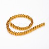 Glass Round Bead Strands GLAA-I028-4mm-11-2