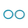 Spray Painted Iron Open Jump Rings LS-IFIN-F149-B02-1