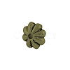 Tibetan Style Alloy Flower Spacer Beads TIBEB-0885-AB-FF-1