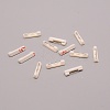 Adhesived Plastic Back Bar Pins with Iron Pins FIND-WH0100-57-1