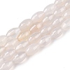 Natural White Agate Beads Strands G-T138-180A-4