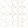 20Pcs Brass Hoop Earring Findings FIND-BBC0003-25-1