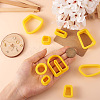 FASHEWELRY 18Pcs 18 Style Plastic Clay Cutters DIY-FW0001-21-6