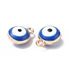 Alloy Enamel Charms ENAM-G214-02G-3