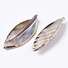 Natural Freshwater Shell Big Pendants X-SHEL-R048-09-2