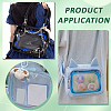 8Pcs 4 Colors Polyester Castor Oil Compress Pads for Breast DIY-BC0017-28-5