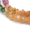 Natural Multicolor Tourmaline Beads Strands G-P332-73A-3