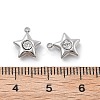 304 Stainless Steel Pendants STAS-Z121-55P-2
