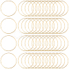 50Pcs Brass Linking Rings KK-SP0002-12B-1
