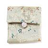 Flower Print Cloth Jewelry Storage Bags ABAG-A009-04A-1