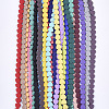 Spray Painted Non-magnetic Synthetic Hematite Beads Strands G-T124-34C-2