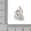 Mother's Day Brass Micro Pave Colorful Cubic Zirconia Pendants KK-A300-11P-3