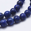 Natural Lapis Lazuli Beads Strands G-P348-01-2mm-3