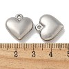 Anti-Tarnish 304 Stainless Steel Pendants STAS-Q334-21P-3