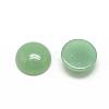 Natural Green Aventurine Cabochons G-R416-6mm-43-2