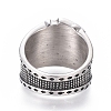 304 Stainless Steel Wide Band Rings RJEW-D073-11-AS-3
