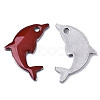 201 Stainless Steel Enamel Pendants STAS-N088-16I-2